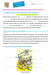 Les souris - Atelier « Œil de lynx » : 5ème Harmos - PDF à imprimer