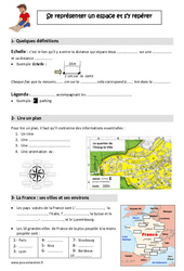 Se représenter un espace et s’y repérer - Cours, Leçon : 5ème Harmos - PDF à imprimer