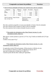 Comprendre un énoncé de problème - Problèmes - Exercices - 2 : 7ème Harmos - PDF à imprimer