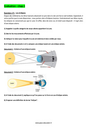 La Terre dans le système solaire - Examen Evaluation avec les corrigés : 9eme Harmos - PDF à imprimer