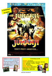 Jumanji - Affiche - Texte Argumentatif : 7ème Harmos - PDF à imprimer