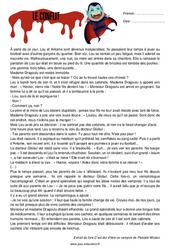 Le conflit - Récit - Lecture : 5ème Harmos - PDF à imprimer