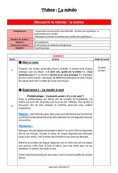 Découvrir le monde - La météo - Séquence complète - PDF à imprimer