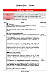 Graphisme - Les couleurs - Séquence complète : 1ère Harmos - PDF à imprimer