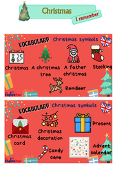 Stage Christmas - Cours, Leçon d'anglais  - My English Pass : 5ème, 6ème Harmos - PDF gratuit à imprimer