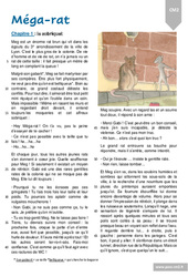 Méga rat - Récit - Lecture : 7ème Harmos - PDF à imprimer