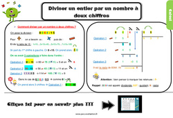 Evaluation avec les corrections sur diviser un entier par un nombre à deux chiffres - Bilan  : 7ème Harmos - PDF à imprimer