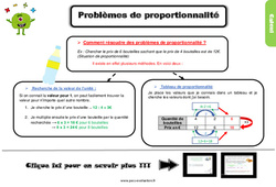 Evaluation avec le corrigé sur les problèmes de proportionnalité - Bilan  : 6ème Harmos - PDF à imprimer