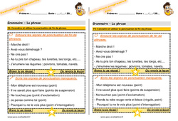 Connaitre et utiliser la ponctuation de fin de phrase - Examen Evaluation progressive  : 4ème Harmos - PDF à imprimer