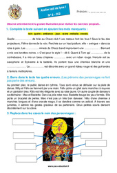 Chazz - club - Atelier « Œil de lynx » : 5ème Harmos - PDF à imprimer