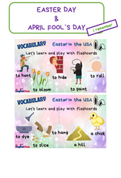 Easter day & April Fool's day (Stage) - Cours d'anglais - My English Pass : 9eme, 10ème Harmos - PDF à imprimer