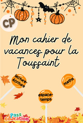 Toussaint - Cahier de vacances : 3eme Harmos - PDF à imprimer