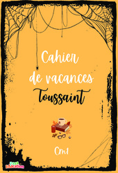 Toussaint - Cahier de vacances : 6ème Harmos - PDF à imprimer