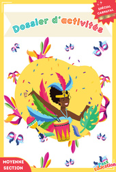 Cahier de vacances - Carnaval - Fichier d'activités : 1ère Harmos - PDF à imprimer en libre téléchargement