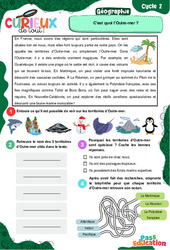 C’est quoi l’Outre - mer ? - Curieux de tout : 4ème, 5ème Harmos - PDF à imprimer