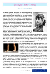 L’incroyable Nadia Comaneci - Lecture - Jeux Olympiques : 6ème, 7ème, 8ème Harmos - PDF à imprimer