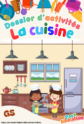 Cahier de vacances - La cuisine - Fichier d'activités : 2ème Harmos - PDF à imprimer en libre téléchargement
