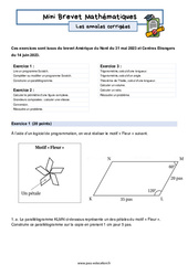 Mini Brevet de mathématiques  - Les annales corrigées 1 : 11ème Harmos - PDF à imprimer