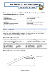 Mini Brevet de mathématiques  - Les annales corrigées 11 : 11ème Harmos - PDF à imprimer