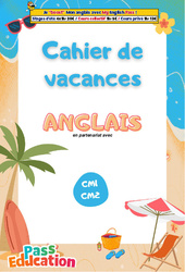 Anglais - Summer - Cahier de vacances : 6ème, 7ème Harmos - PDF à imprimer