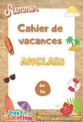 Anglais - Summer - Cahier de vacances : 8ème Harmos, 9eme Harmos - PDF à imprimer