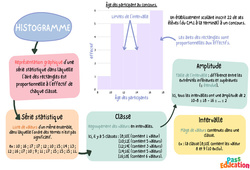 Histogramme - Carte mentale : 11ème Harmos - PDF à imprimer