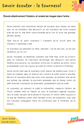 Le tournesol - Découvrir l'écrit : 2ème Harmos - PDF à imprimer