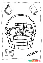 Ecole - Coloriage : 2ème Harmos, 3eme, 4ème Harmos - PDF à imprimer