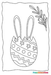 Pâques - Coloriage : 2ème Harmos, 3eme, 4ème Harmos - PDF à imprimer