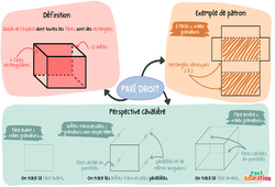 Le pavé droit - Carte mentale : 9eme Harmos - PDF à imprimer