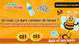 Un mois, ça dure combien de temps ? - Vidéo pédagogique - Apis & ses amis : 4ème, 5ème Harmos
