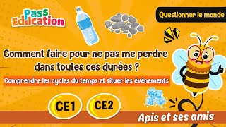 Comment faire pour ne pas me perdre dans toutes ces durées ? - Vidéo pédagogique - Apis & ses amis : 4ème, 5ème Harmos