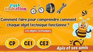 Comment faire pour comprendre comment chaque objet technique fonctionne ? - Vidéo pédagogique - Apis & ses amis : 3eme, 4ème, 5ème Harmos