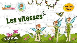 Les vitesses - Vidéo pédagogique - La Fée des Maths : 6ème, 7ème, 8ème Harmos