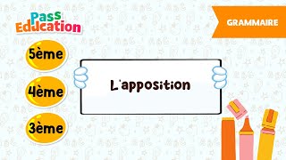 L’apposition - - Vidéo pédagogique : 9eme, 10ème, 11ème Harmos