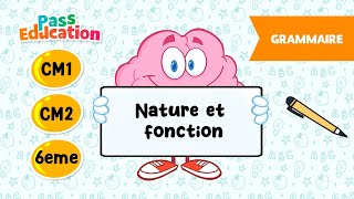 Nature et fonction - Vidéo pédagogique - : 6ème, 7ème, 8ème Harmos