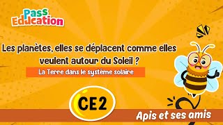 Les planètes, elles se déplacent comme elles veulent autour du Soleil ? - Vidéo - Apis & ses amis : 5ème Harmos