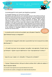 La valise aux couleurs - Littérature - T'as la réf ? : 8ème Harmos, 9eme Harmos - Cycle 3 - PDF à imprimer