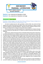 Devant le nazisme le monde a tremblé - Paul Denis - Mini - brevet français - Sujet inédit : 11ème Harmos - Cycle 4 - PDF à imprimer