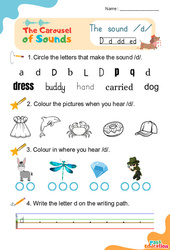 /d/ d dd ed - Carousel of Sounds - Vidéo interactive + - Fiches + Poster : 2ème Harmos, 3eme, 4ème, 5ème, 6ème, 7ème Harmos