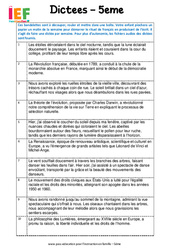 IEF Instruction En Famille, École à la maison pour la Les rituels en IEF - école à la maison - Fiches  : 9eme Harmos
