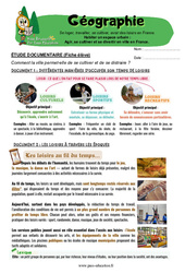 Agir, se cultiver et se divertir en ville en France - Exercices - Miss Boussole : 6ème Harmos - Cycle 3 - PDF à imprimer