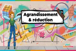 Cours et exercice : Agrandissement et réduction - Vidéo pédagogique - La Fée des Maths : 9eme, 10ème, 11ème Harmos