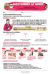 Exercice Les grandes périodes historiques françaises - Exercices - Apis & ses amis : 5ème Harmos - Cycle 2 - PDF à imprimer