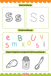 Lettre T - Apprendre à écrire les lettres -  Maternelle : 1ère, 2ème Harmos - Cycle 1 - PDF à imprimer