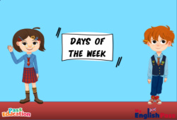 Vidéo interactive Days of the week - Vidéo interactive - Apprends l’anglais avec Kelly and James : 2ème Harmos, 3eme, 4ème, 5ème, 6ème, 7ème Harmos