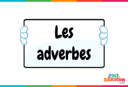Carte mentale Les adverbes - Vidéo pédagogique interactive + Carte mentale : 10ème, 11ème Harmos