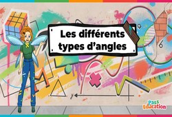 Cours et exercice : Les différents types d'angles - Vidéo pédagogique - La Fée des Maths : 9eme, 10ème, 11ème Harmos