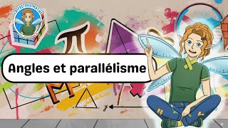 Vidéo Angles et parallélisme - Vidéo - La Fée des Maths : 9eme, 10ème, 11ème Harmos