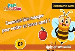 Vidéo Comment manger pour être en bonne santé&nbsp;? - Vidéo - Apis & ses amis : 5ème Harmos